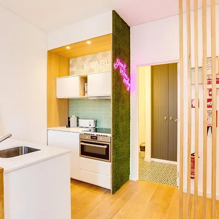 Vibes - T1 Moderno No Centro Do Com Ac, By Hopstays Appartement Porto